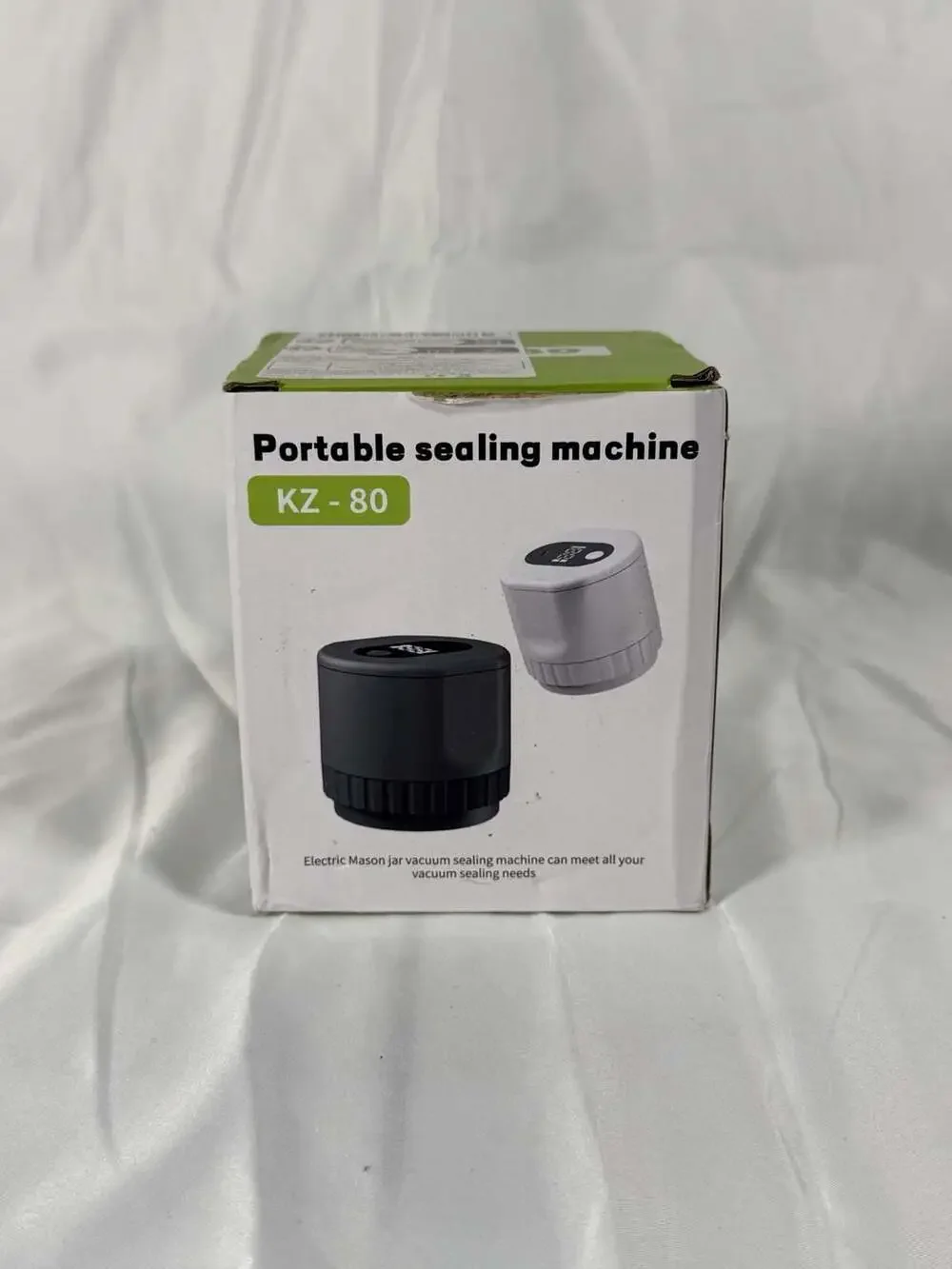 Portable Sealing Machine Electric Mason Jar Vacuum Sealer KZ-80